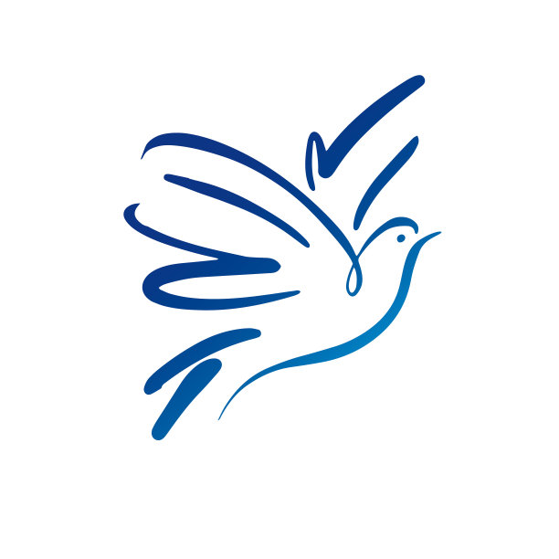 鸽子向量模板。概念图片下载