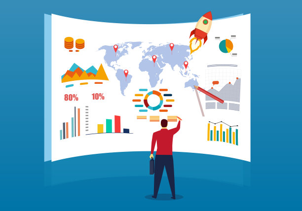 市场分析图片素材ID：311390610