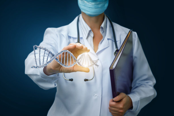 医生出示了DNA。图片下载
