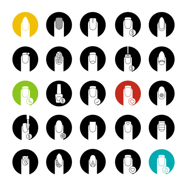 修指甲的图标图片下载