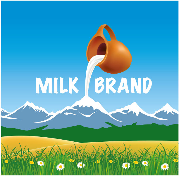 用山景壶倒牛奶图片下载