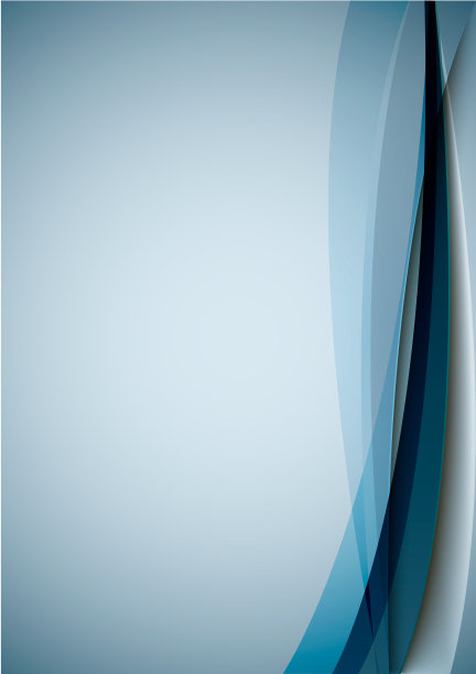 向量背景与蓝色曲线线。图片下载