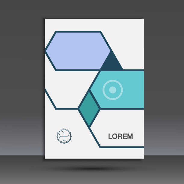 向量抽象六边形集合图片下载