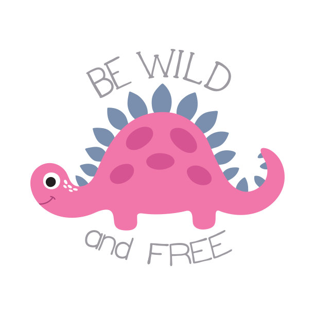 可爱的恐龙插图图片下载