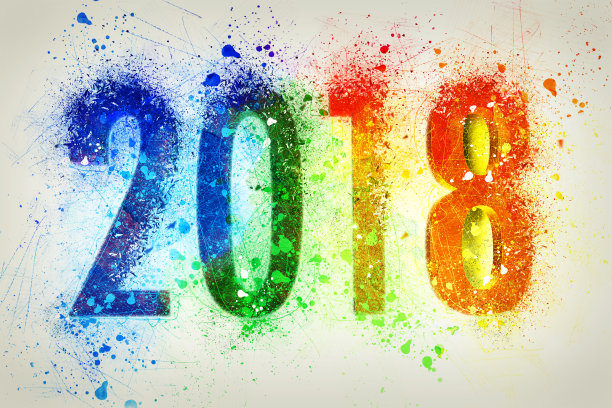 2018年的色彩大爆发图片下载
