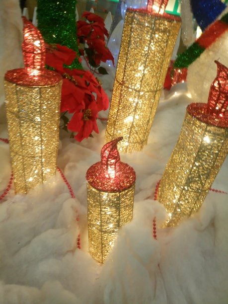 圣诞街装饰图片下载