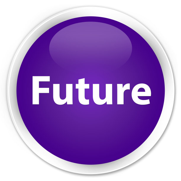 未来premium紫色圆形按钮图片下载