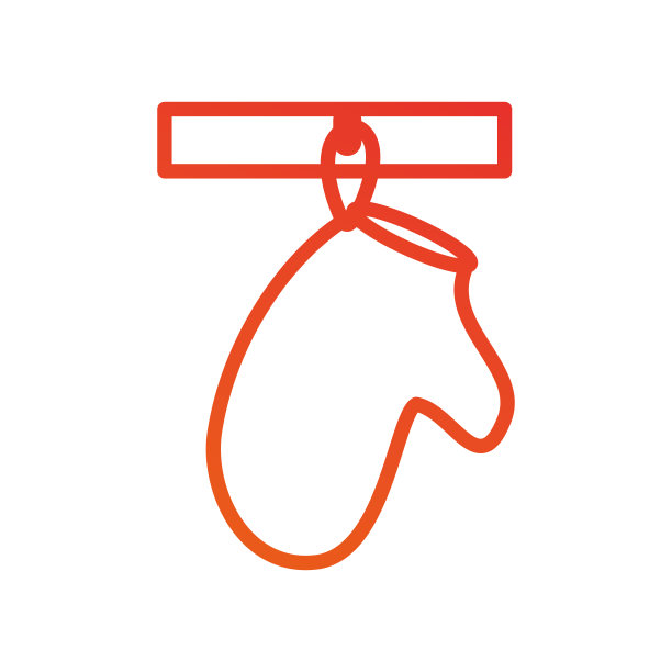 手套壶架挂在厨房的窗台上图片下载