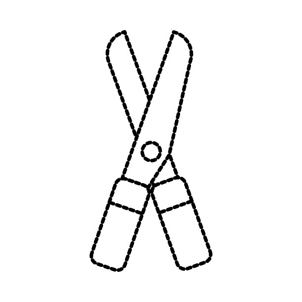 园艺剪刀设备农业图标形象图片下载
