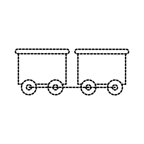 玩具火车用货车运输图片下载