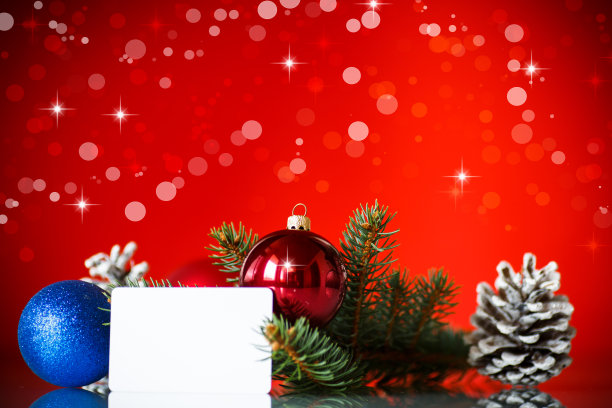 美丽的新年玩具图片下载