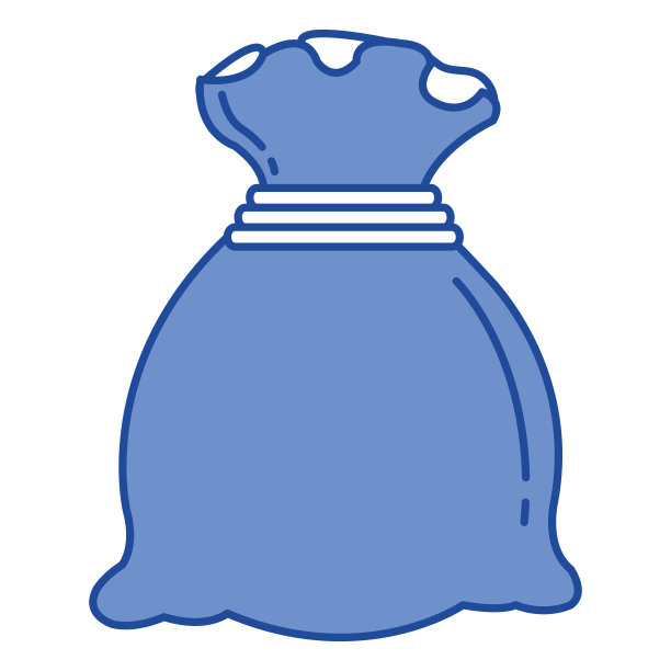 钱袋孤立图标图片下载