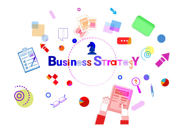 商业战略发展概念项目规划横幅图片下载