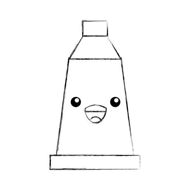 卡哇伊油漆管艺术丙烯卡通图片下载