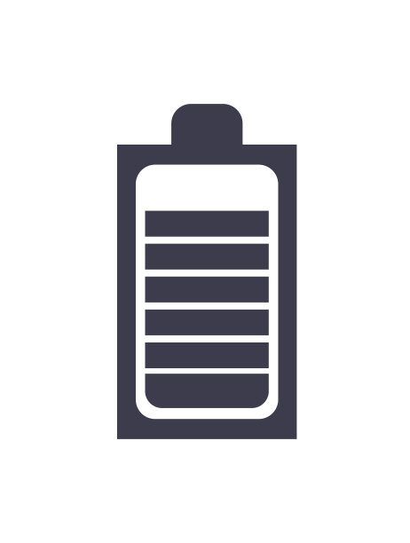 电池电量隔离图标设计图片下载