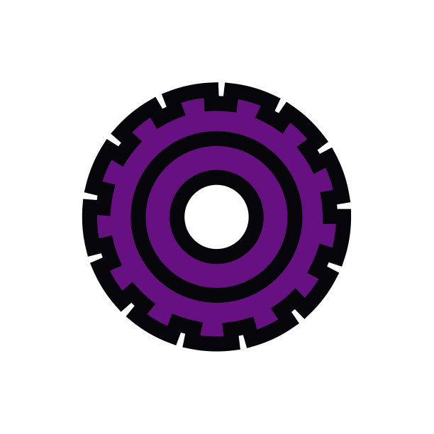齿轮隔离图标设计素材图片