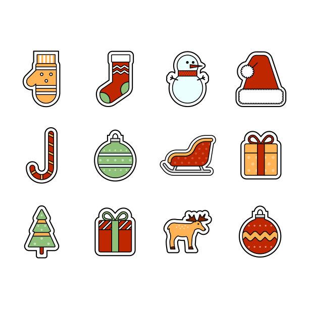 庆祝圣诞节和新年图片下载