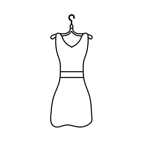 线条女装设计风格休闲图片下载