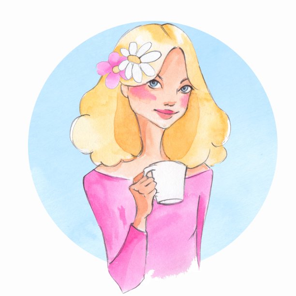 拿着t恤的漂亮女孩图片下载