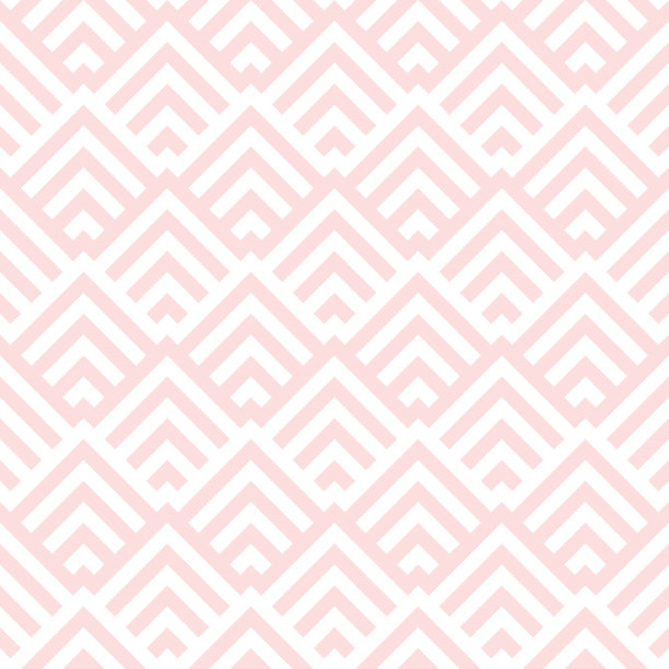 图案条纹无缝粉红色和白色情人节背景。Chevron图案条纹抽象背景向量。图片下载