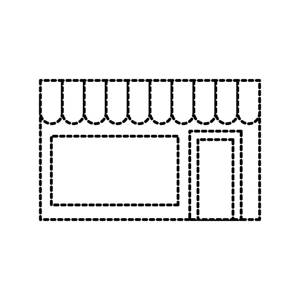 建筑外立面洗衣外立面商业图片下载