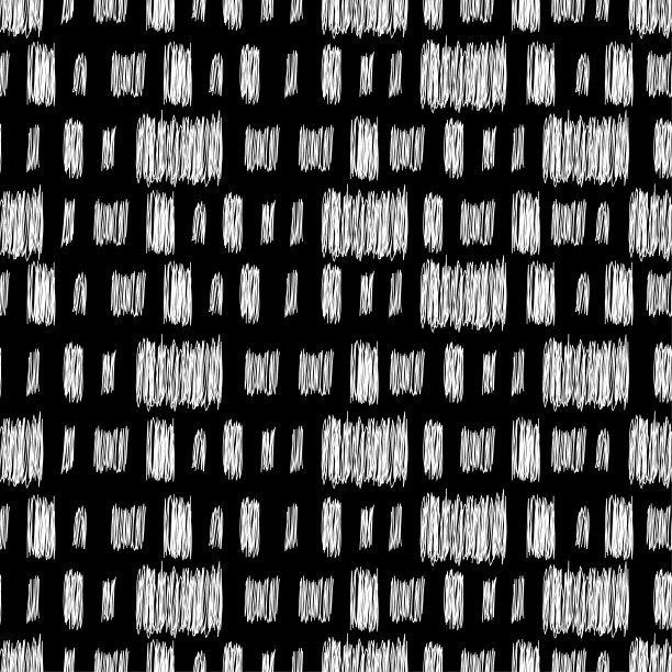 涂鸦单色无缝图案背景图片下载