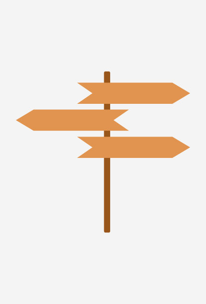 路标信号图标图片下载