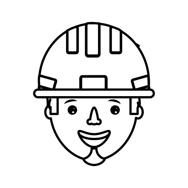 工作人员矢量插图图片下载