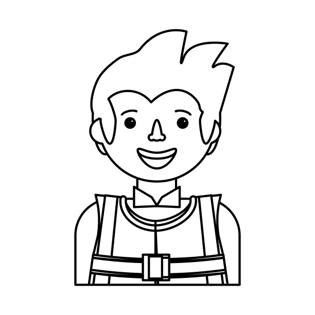 工作人员矢量插图图片下载