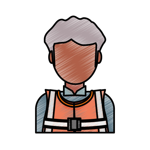 工作人员矢量插图图片下载