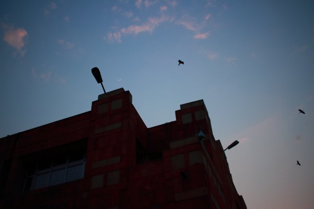 新德里JNU大楼图片下载