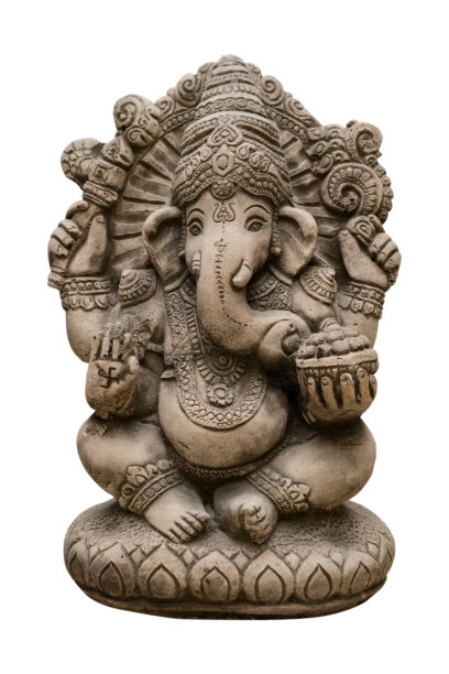 甘尼萨的雕像图片下载