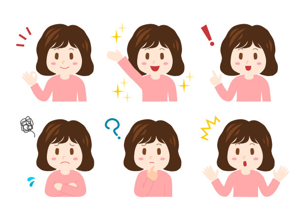 女人插画图片下载