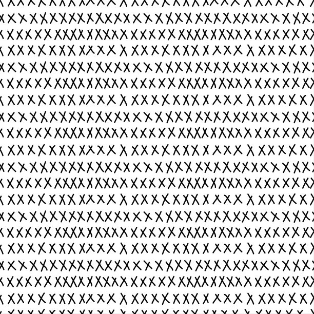 涂鸦单色无缝图案背景图片下载