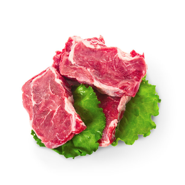 切好的牛肉排图片下载