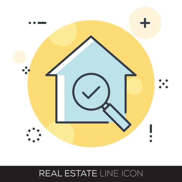 房地产线图标图片下载