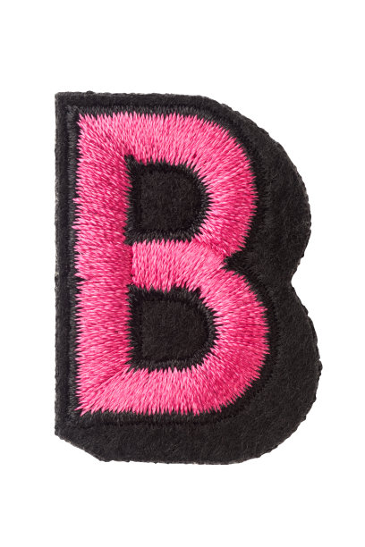 大写字母B，用线缝合图片下载