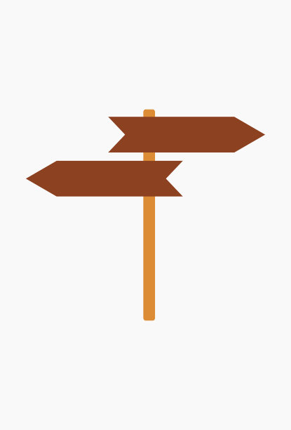 路标信号图标图片下载