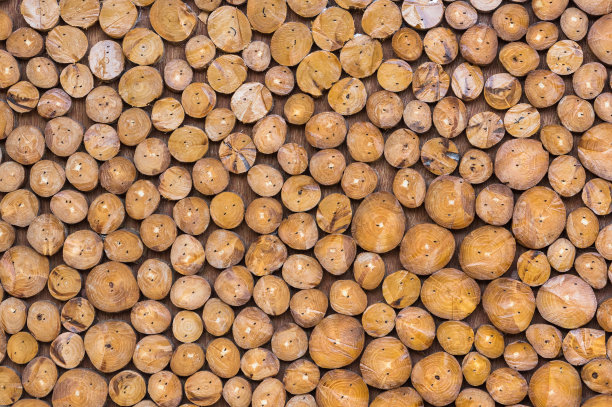 木材切割背景装饰，工业装饰理念图片下载