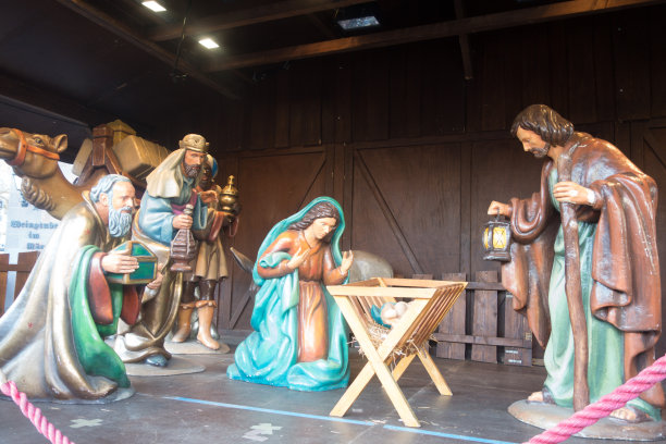 基督诞生的场景图片下载