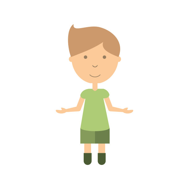 卡通男孩图标图片下载