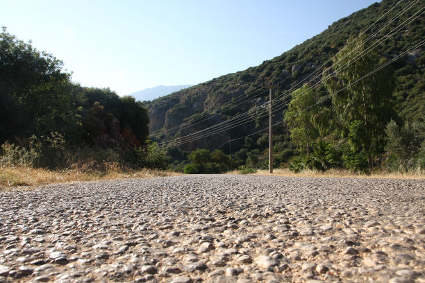 空无一人的道路图片下载
