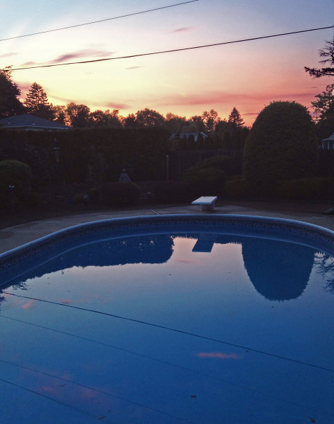 日落池斯克内克塔迪图片下载