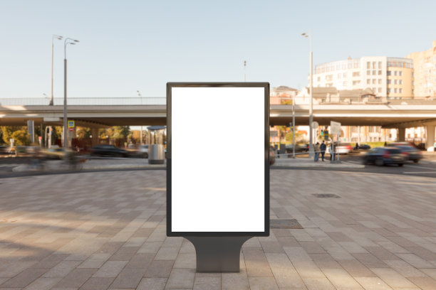 布兰克街头广告牌海报图片下载