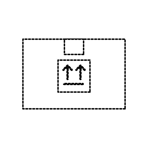 发货纸箱包装货物图标图片下载