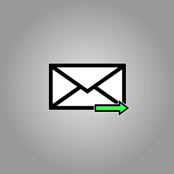 电子邮件符号字母图标-向量。图片下载