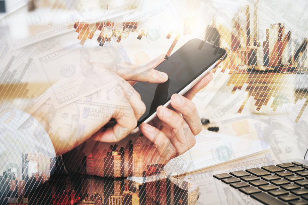 沟通和财务增长的概念图片下载