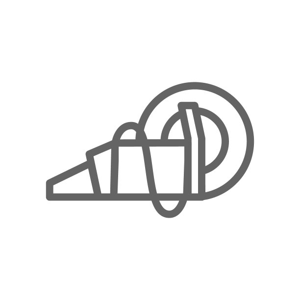 简约圆锯线条图标符号矢量图设计可编辑描边白色背景图片下载