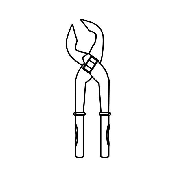 钳子矢量图图片下载