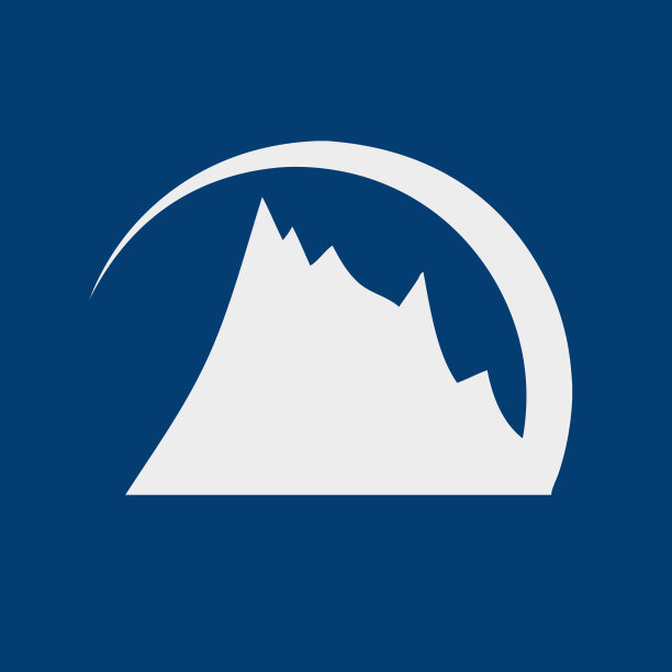 向量符号抽象山图片下载